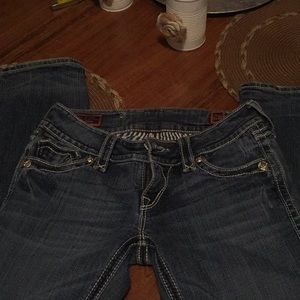 Rock revival jeans worn maybe five times size 26